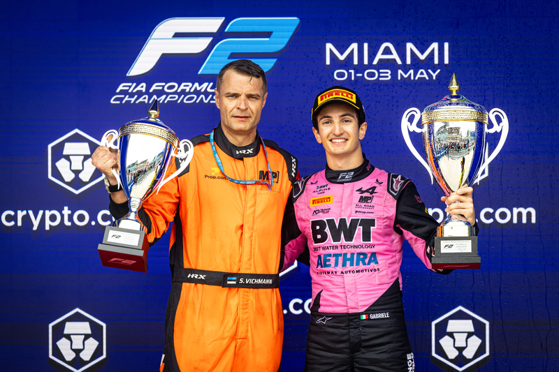 MIAMI (USA) 30 April - 3 May 2026: Miami Grandprix at The Miami International Autodrome. Gabriele MINI #09 MP Motorsport F2 © 2026 Dutch Photo Agency