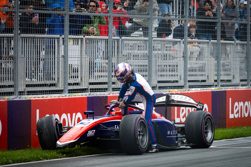 MONTREAL (CAN) 21 - 24 May 2026: Canadian Grandprix at Circuit de Gilles-Villeneuve. Laurens VAN HOEPEN #24 Trident F2 © 2026 Dutch Photo Agency