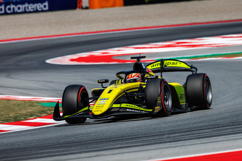 BARCELONA (ESP) JUN 11-14 2026 - Grand Prix of Barcelona-Catalunya at Circuit de Barcelona Catalunya. Rafael CAMARA #01 Invicta Racing F2. © 2026 Dutch Photo Agency