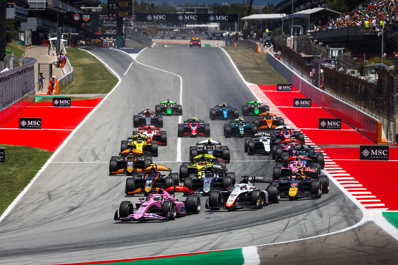 BARCELONA (ESP) JUN 11-14 2026 - Grand Prix of Barcelona-Catalunya at Circuit de Barcelona Catalunya. Start Race 1. © 2026 Dutch Photo Agency
