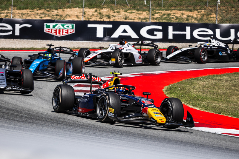 BARCELONA (ESP) JUN 11-14 2026 - Grand Prix of Barcelona-Catalunya at Circuit de Barcelona Catalunya. Nikola TSOLOV #6 Campos Racing F2, Red Bull Junior Team. © 2026 Dutch Photo Agency