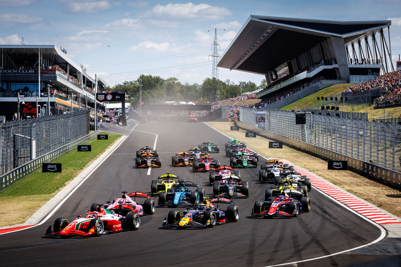 Budapest (HUN) JUL 24-26 2026 - Hungarian Grand Prix at the Hungaroring. Start of Race 1 © 2026 Dutch Photo Agency