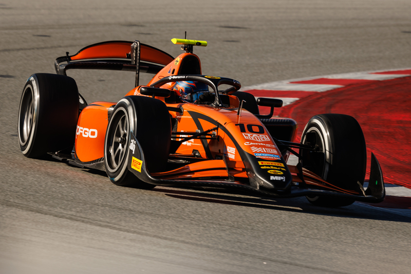 Barcelona (ESP) FEB 17-19 2026 - F2 pre-season testing 2026 at Circuit de Catalunya. Oliver GOETHE #10 MP Motorsport F2 © 2026 Dutch Photo Agency