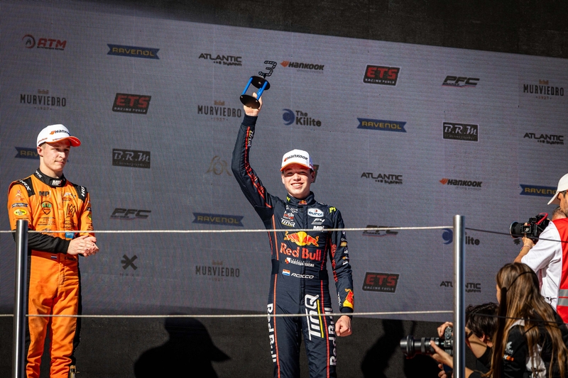 Barcelona (ESP), November 14-16, 2025 - F4 Spain and Eurocup3 race weekend at Circuit de Barcelona, Catalunya, Spain. Rocco CORONEL #03 MP Motorsport. © 2025 Dutch Photo Agency.