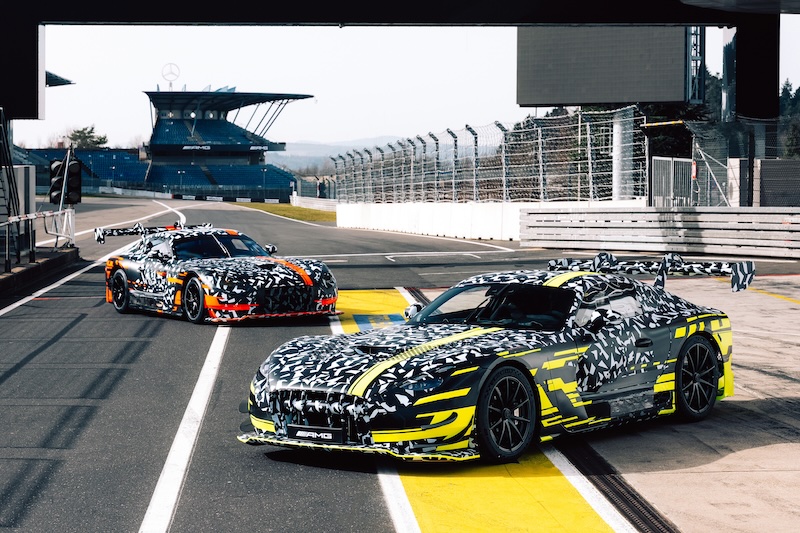 Zwei Extrem-Sportler, eine Basis: Mercedes-AMG kündigt neuen GT3 und Black Series an Two extreme sports cars, one platform: Mercedes-AMG announces new GT3 and Black Series 