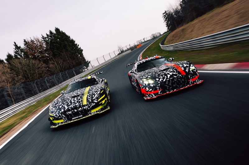 Zwei Extrem-Sportler, eine Basis: Mercedes-AMG kündigt neuen GT3 und Black Series an Two extreme sports cars, one platform: Mercedes-AMG announces new GT3 and Black Series 