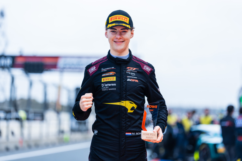 GT: Topweekend met pole-position en podium voor Morris Schuring op Zandvoort