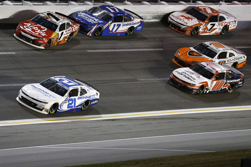 Sheldon Creed behaalt eerste schitterende zege in O’Reilly  AutoParts Series op Echo Park Speedway