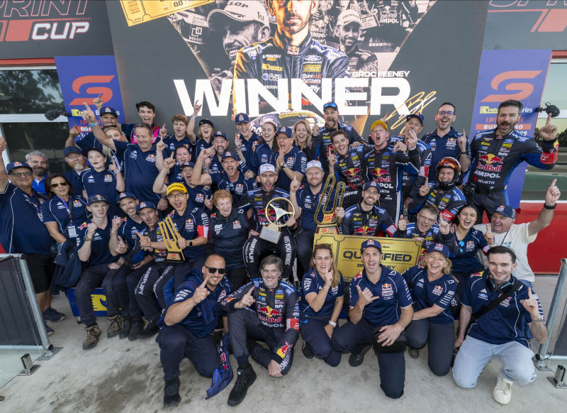 Broc Feeney pakt Sprint Cup titel in Ipswich. Zeges voor Will Brown en Brodie Kostecki 