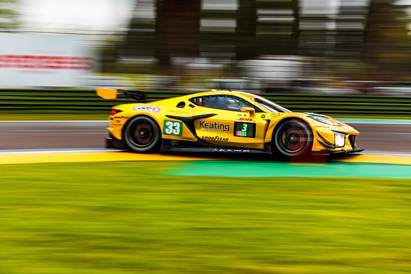 33 CATSBURG Nicky (ned), EDGAR Jonny (gbr), McDONALD Blake (usa), TF Sport, Corvette Z06 GT3.R #33, LM GT3, action during the Prologue of the 2026 FIA World Endurance Championship, from April 13 to 14, 2026 on the Autodromo Enzo e Dino Ferrari in Imola, Italy - Photo Andrea Lorenzina / DPPI