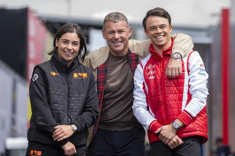 24 heures du Mans - Tom Kristensen (DEN), Jamie Chadwick (GBR) and Nyck de Vries (NED)