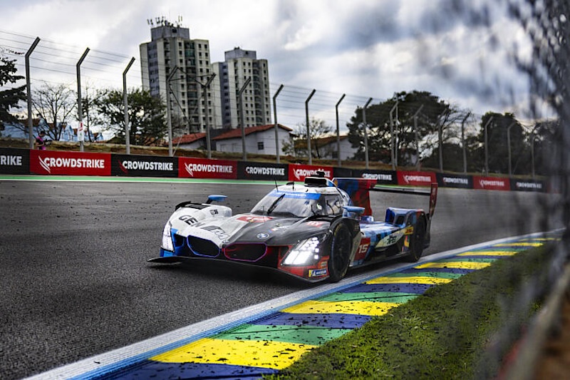 15 MAGNUSSEN Kevin (dnk), MARCIELLO Raffaele (swi), VANTHOOR Dries (bel), BMW M Team WRT, BMW M Hybrid V8 #15, Hypercar, action during the 6 Hours of Sao Paulo 2026, 4th round of the 2026 FIA World Endurance Championship, from July 10 to 12, 2026 on the Interlagos Circuit in Sao Paulo, Brazil - Photo Julien Delfosse / DPPI