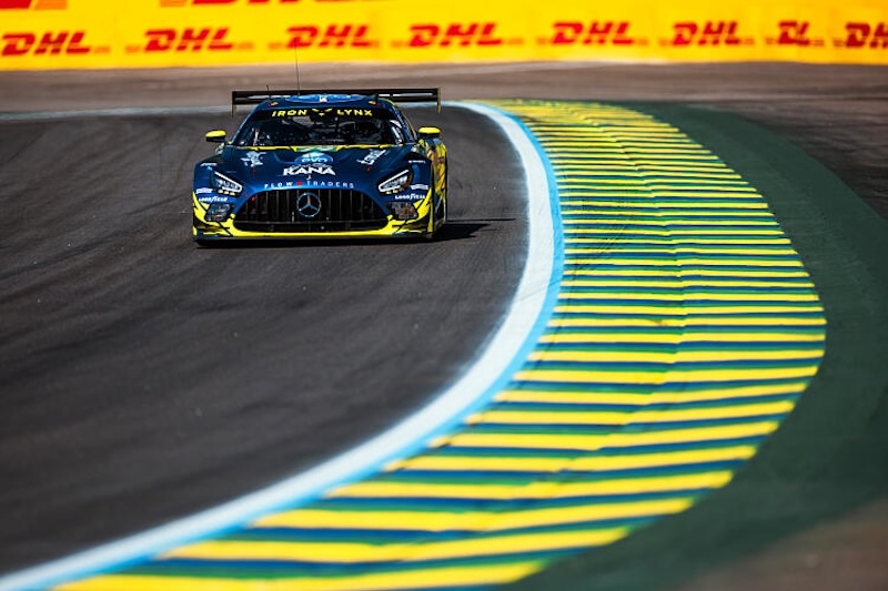 79 CRESSONI Matteo (ita), HODENIUS Lin (ned), ZELGER Johannes (ita), Iron Lynx, Mercedes-AMG GT3 Evo #79, LM GT3, action during the 6 Hours of Sao Paulo 2026, 4th round of the 2026 FIA World Endurance Championship, from July 10 to 12, 2026 on the Interlagos Circuit in Sao Paulo, Brazil - Photo Andrea Lorenzina / DPPI