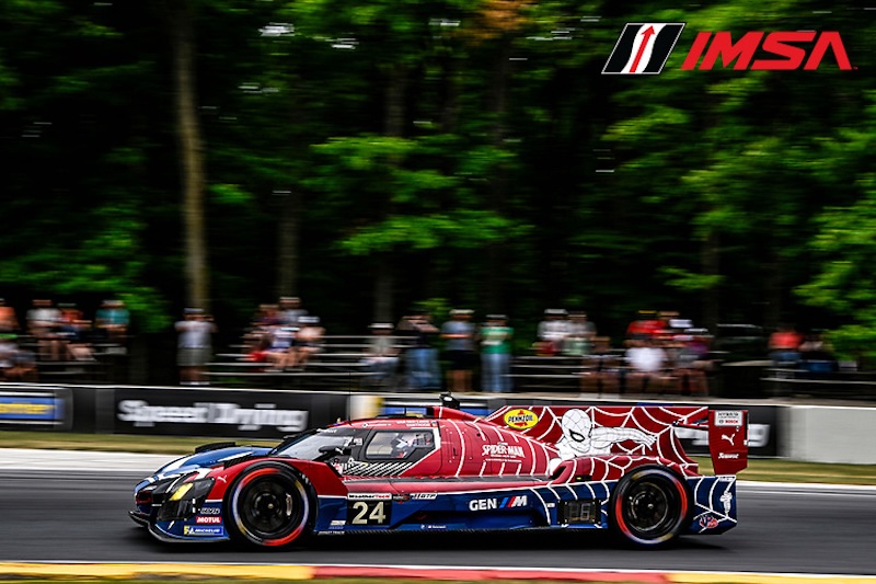 260802 IMSA Quali Spiderman