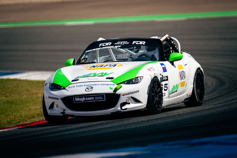 SAM JONGEJAN - Mazda MX-5 - MV Motorsport / Mazda MX-5 Cup - Racing Day at  TT-circuit Assen, The Netherlands, August, 1, 2026, Photo: Rob Eric Blank