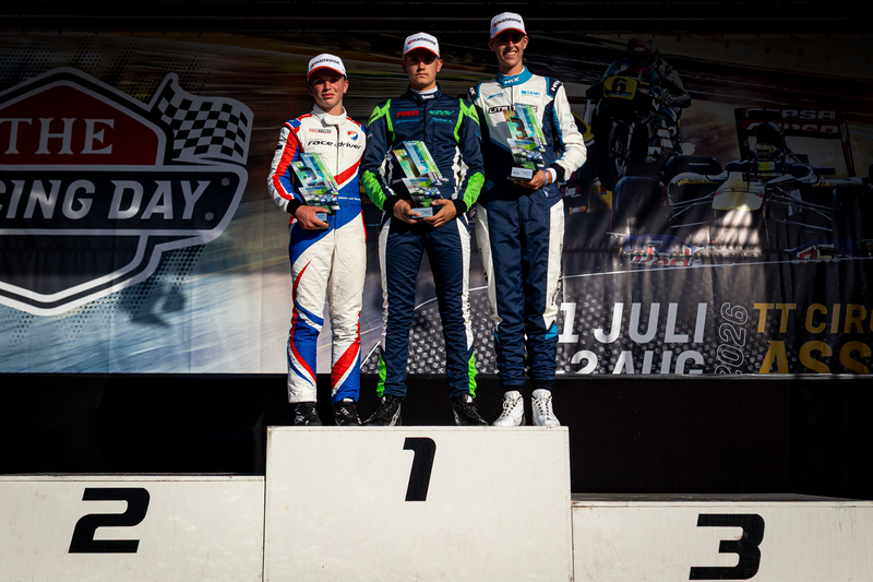 rookie podium