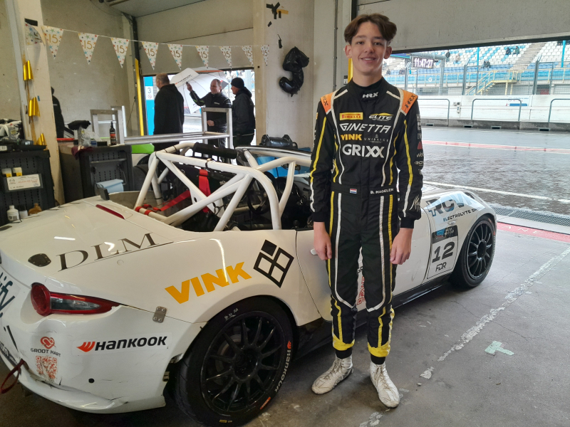 Devon Hagelen, jong, snel en veelbelovend Mazda-debuut 
