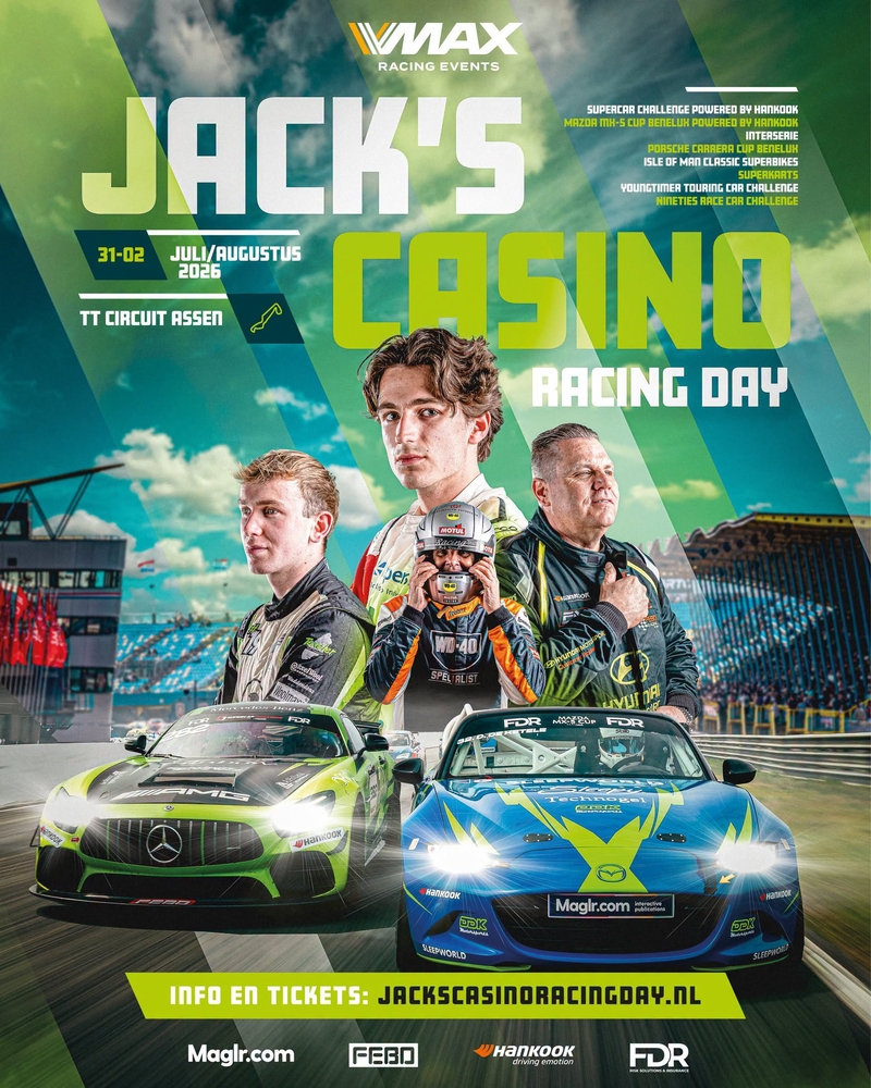 poster jacks casino racing day