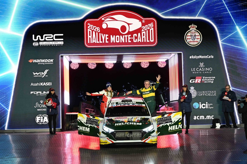 HELICHEM Rally Team Memorabel finishpodium in Monaco voor Henk Vossen en Saskia Bleijenberg 260125