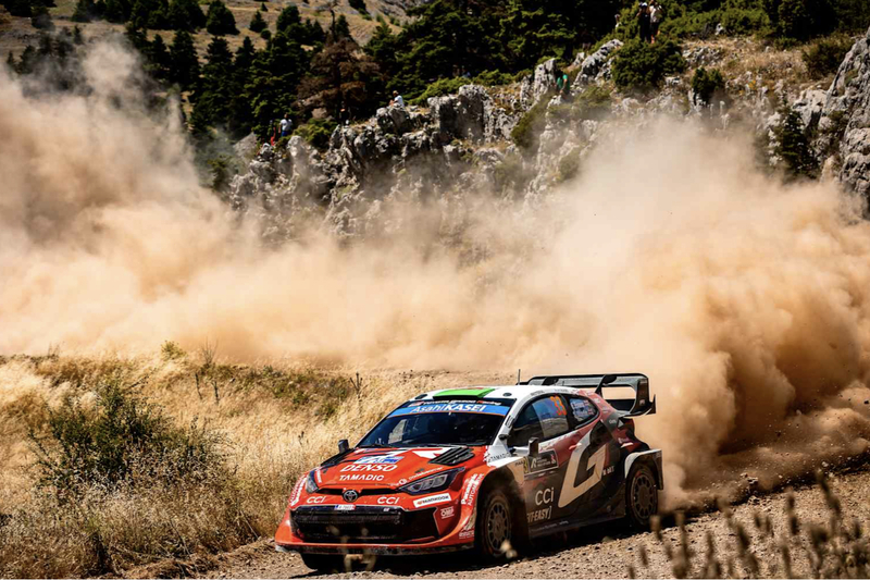 Elfyn Evans en Scott Martin